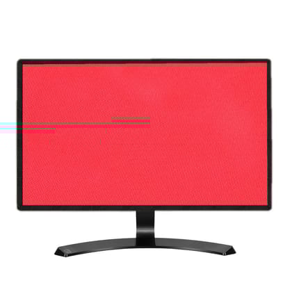PalaP Super Premium Dust Proof Monitor Cover for ACER 21.5 inches Monitor (RED)