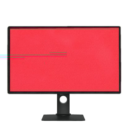 PalaP Super Premium Dust Proof Monitor Cover for ACER 24 inches Monitor (RED)