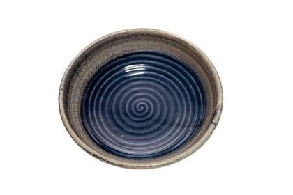 COLLECTIBLES INDIA Ceramic Modern Salad Bowl - 900ml, 1 Pasta Bowl, Blue COLLECTIBLES INDIA Ceramic Modern Salad Bowl - 900ml, 1 Pasta Bowl, Blue