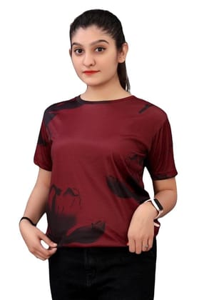 Sativa Women's Cotton Crew Neck Half Sleeve Regular Fit Womens T-Shirt Sativa Women's Cotton Crew Neck Half Sleeve Regular Fit Womens T-Shirt