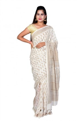 Tribes India Handwoven Cotton Saree 1STXSARMP00070-11