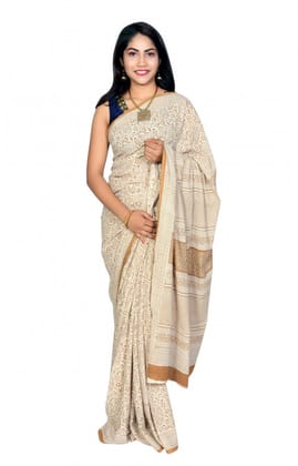 Tribes India Handwoven Cotton Saree 1STXSARMP00070-18 Tribes India Handwoven Cotton Saree 1STXSARMP00070-18