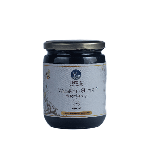 Indic Organics Western Ghats Raw Honey 650gm