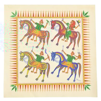 Garvi Gurjari (A Gujarat Govt Enterprise) Canvas Pithora Painting