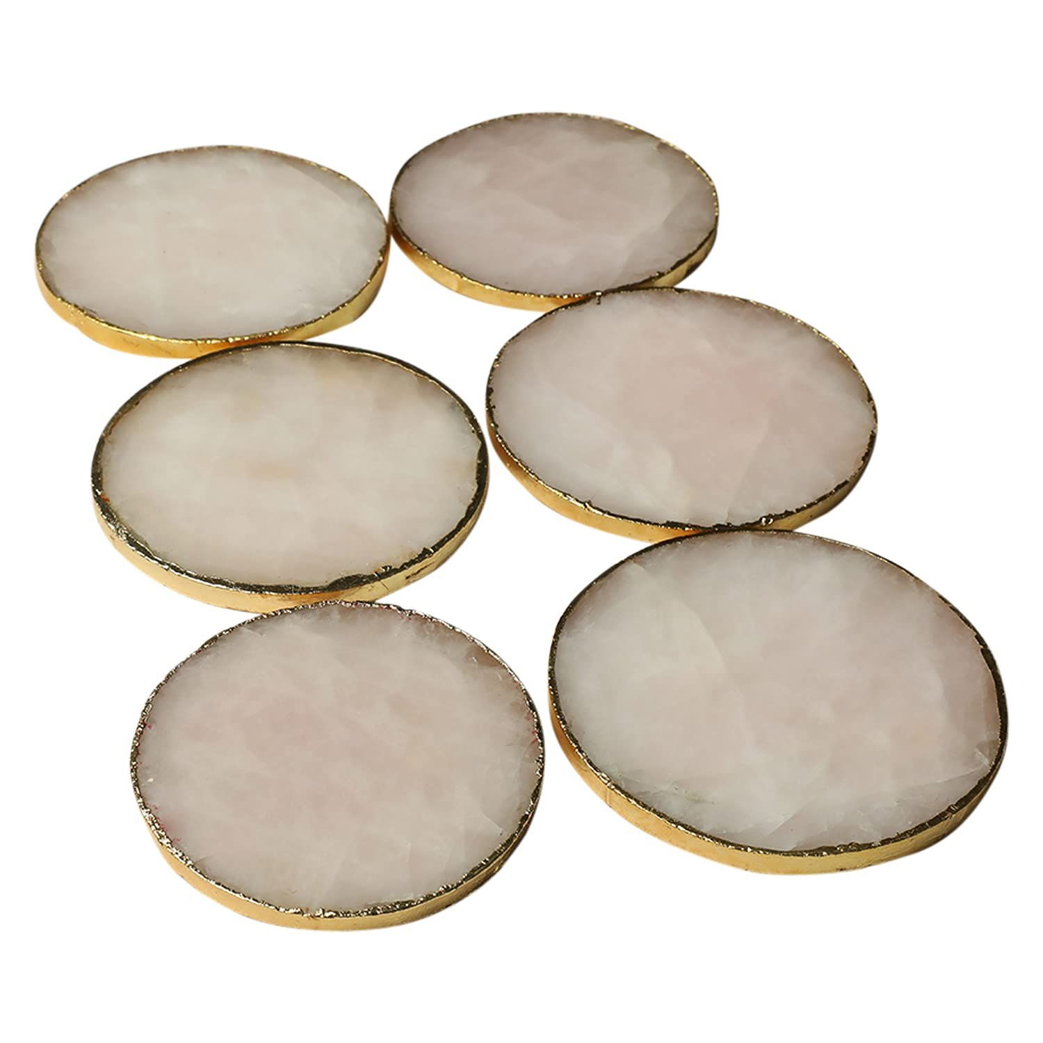 Garvi Gurjari (A Gujarat Govt Enterprise) White Agate Tea Coaster