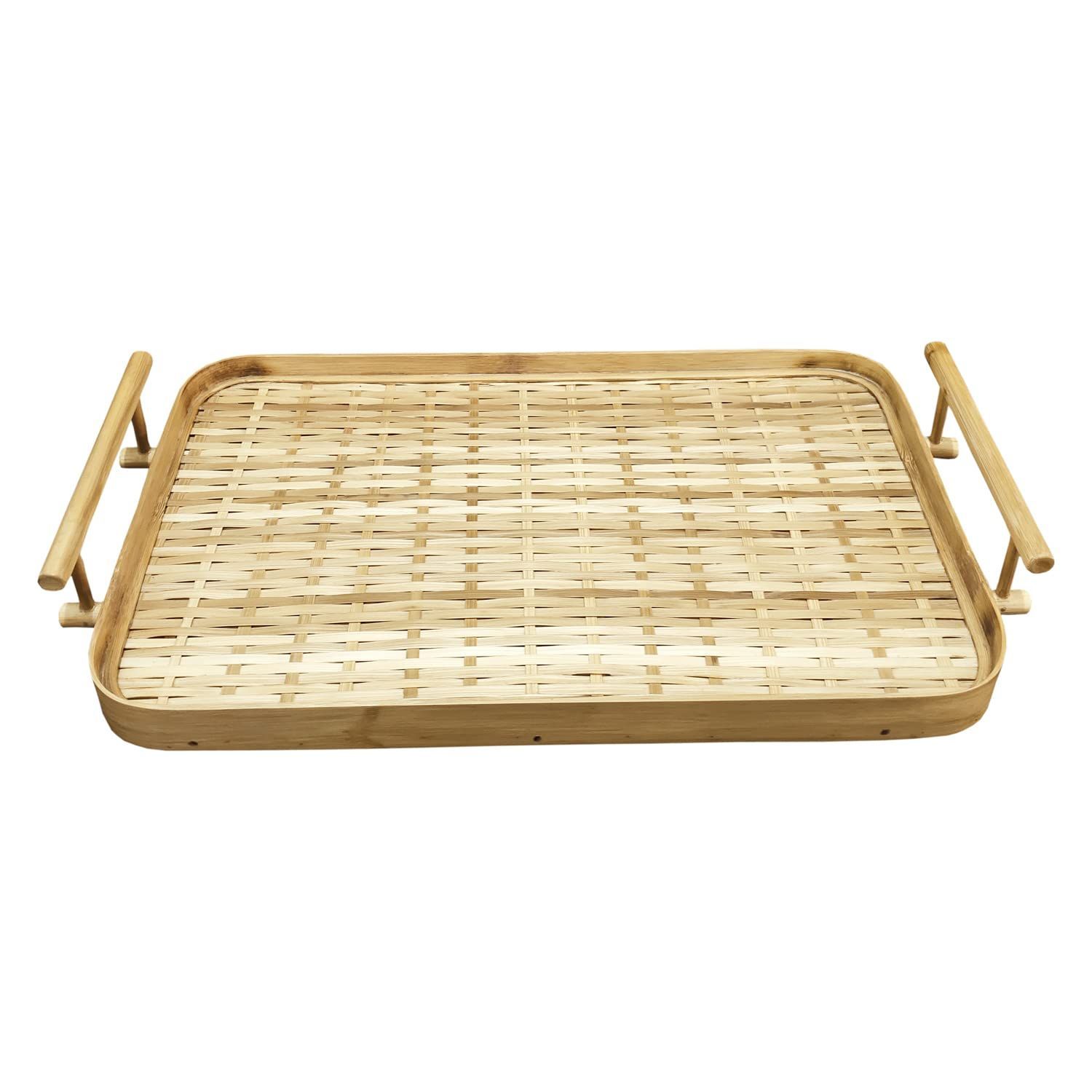 Handmade Bamboo Tray - Big by Garvi Gurjari