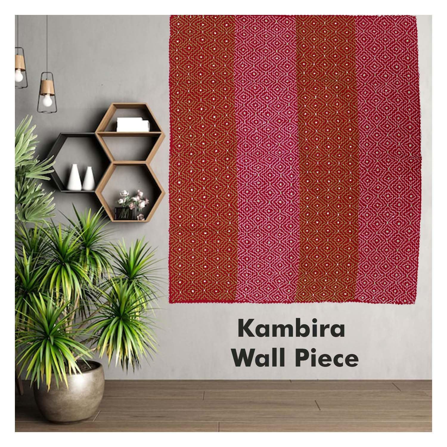 Garvi Gurjari (A Gujarat Govt Enterprise Handmade Kambira Cotton Wall Piece(GGCKWP02)