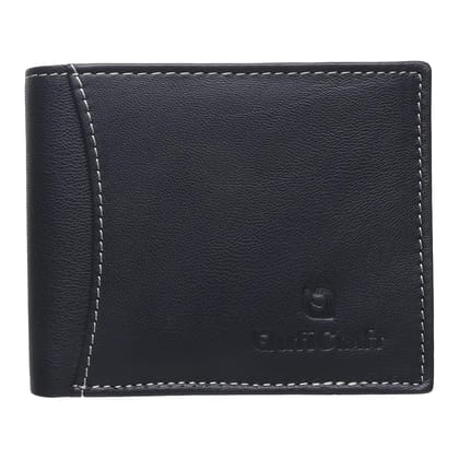 QufiCraft Genuine Leather Two Fold Wallet | Credit/Debit Card/Slim Minimalist | Office ID for Mens and Boys RFID Protection (10 Card Slots) (Navy Blue) QufiCraft Genuine Leather Two Fold Wallet | Credit/Debit Card/Slim Minimalist | Office ID for Mens and Boys RFID Protection (10 Card Slots) (Navy Blue)