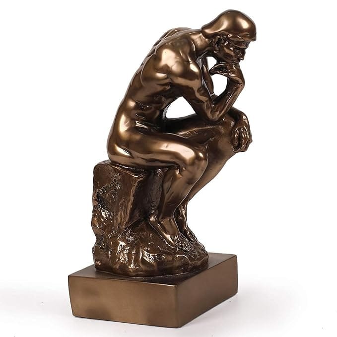 Abstract Thinker Statues and Sculptures, Resin Thinking Man Figurine Ornaments