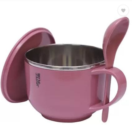 Jaypee Plus Stainless Steel Insulated Bowl with Spoon & Lid
