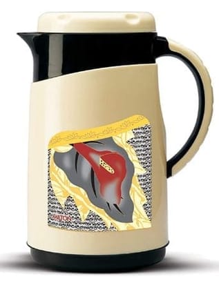 Milton Viva Tuff Insulated Inner Stainless Steel Jug, 1 Piece, Dark Brown | BPA Free | Hot and Cold | Easy to Carry | Leak Proof | Tea Jug | Coffee Jug | Water Jug | Hot Beverages