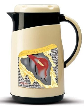 Milton Viva Tuff Insulated Inner Stainless Steel Jug, 1 Piece, Dark Brown | BPA Free | Hot and Cold | Easy to Carry | Leak Proof | Tea Jug | Coffee Jug | Water Jug | Hot Beverages