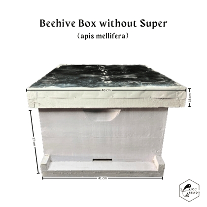 BeeReady  - Honey Bee Hive Wooden Box (Apis Mellifera) - Premium Quality Apiculture Equipment