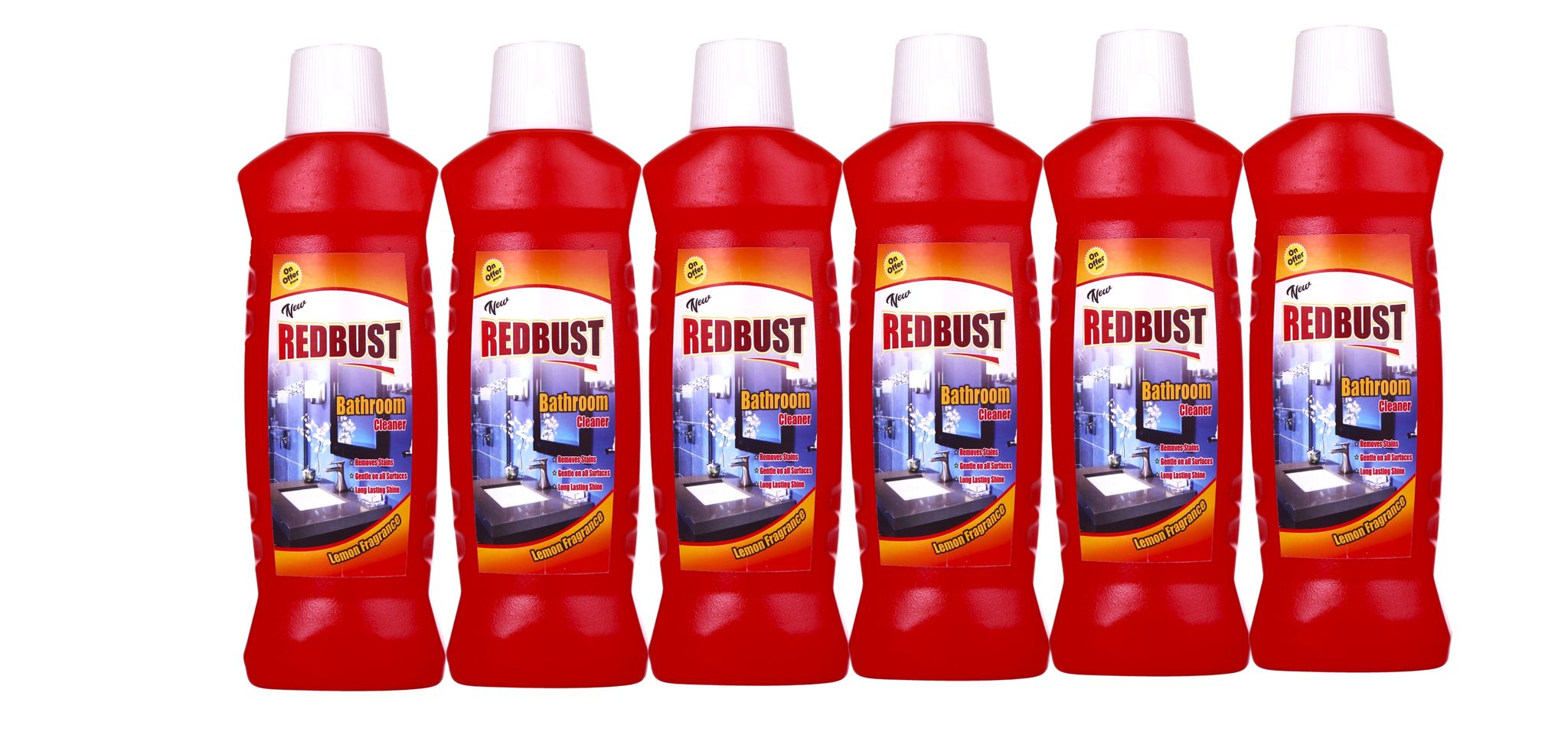 Redbust Bathroom cleaner 500ml Pack of 6