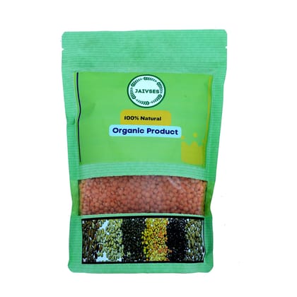 JAIVSES Organic Masoor Dal/Pink Lentil Split, 500g JAIVSES Organic Masoor Dal/Pink Lentil Split, 500g