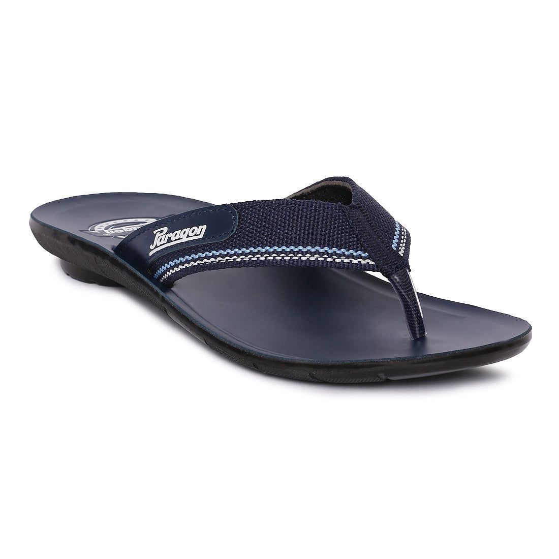 Paragon Vertex Men's Blue Slippers