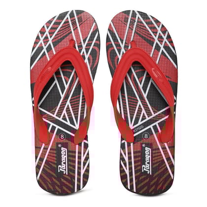Paragon Walkaholic Men's Red Slippers