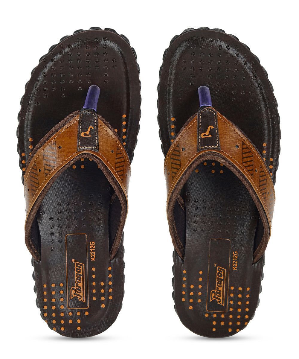 Paragon Men's Lightweight, Washable and Durable Flip Flops for Everyday Use