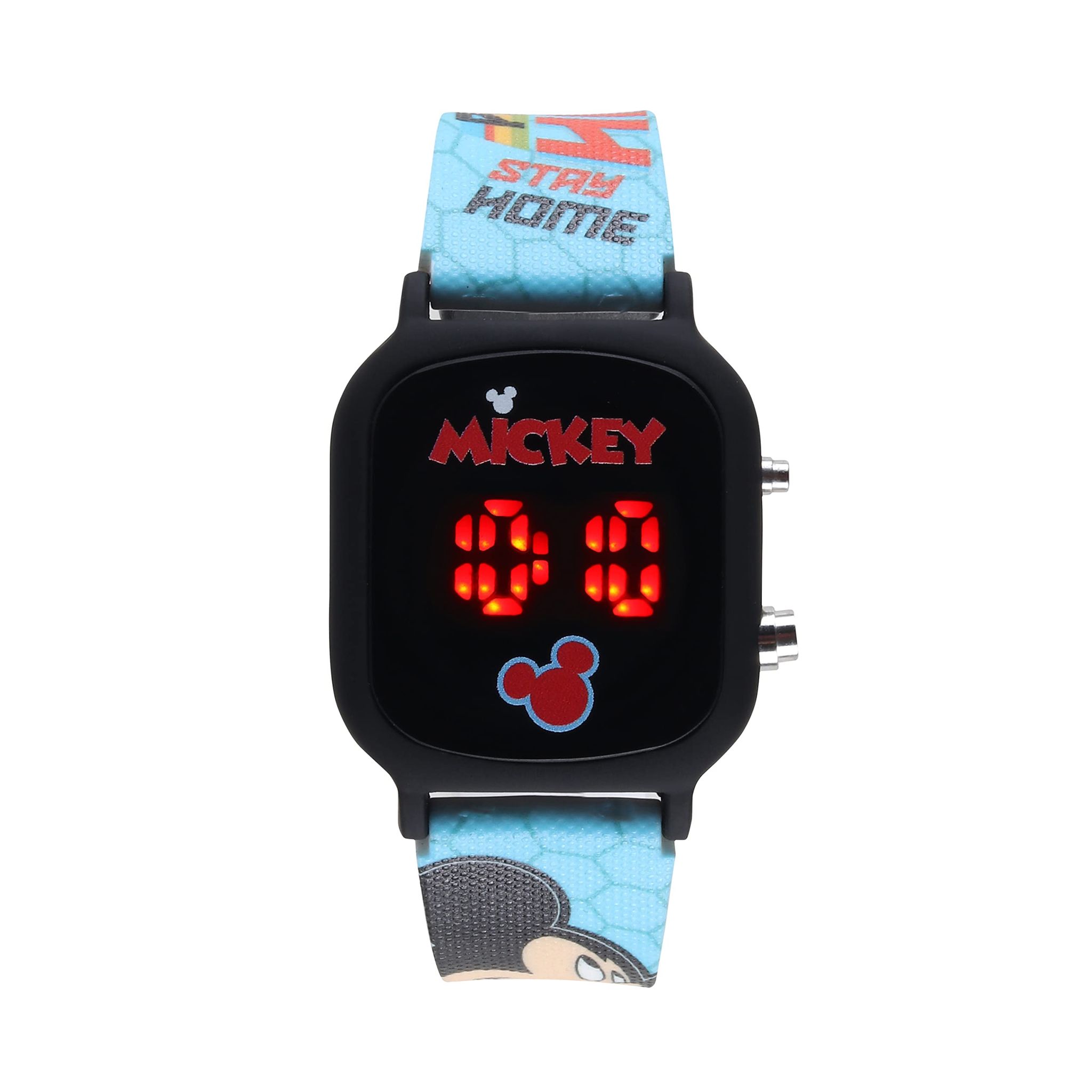 Disney Micky Wrist Square Kids Digital Wrist Watch Multicolor Birthday Gift for Boy Girl Age 3 to 12 Years