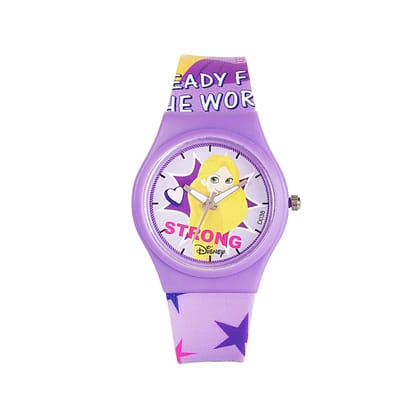 Disney Princess for Kids Round Analogue Wrist Watch | Birthday Gift for Girls - Age 3 to 12 Years (Princess Strong Purple) Disney Princess for Kids Round Analogue Wrist Watch | Birthday Gift for Girls - Age 3 to 12 Years (Princess Strong Purple)
