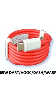 S&P Sublimation USB Type C Cable 6.5 A 1 m OEM 65W-10W/6.5A VOOC/WARP/DASH/DASH/SUPERVOOC/SUPERDART CHARGER CABLE (Compatible with oppo,realme,narzo,oneplus,vivo,iqoo,samsung,motorola,mi,redmi,poco, Red, One Cable) S&P Sublimation USB Type C Cable 6.5 A 1 m OEM 65W-10W/6.5A VOOC/WARP/DASH/DASH/SUPERVOOC/SUPERDART CHARGER CABLE (Compatible with oppo,realme,narzo,oneplus,vivo,iqoo,samsung,motorola,mi,redmi,poco, Red, One Cable)