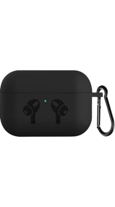 l&t world Silicone Press and Release Headphone Case (Black) l&t world Silicone Press and Release Headphone Case (Black)