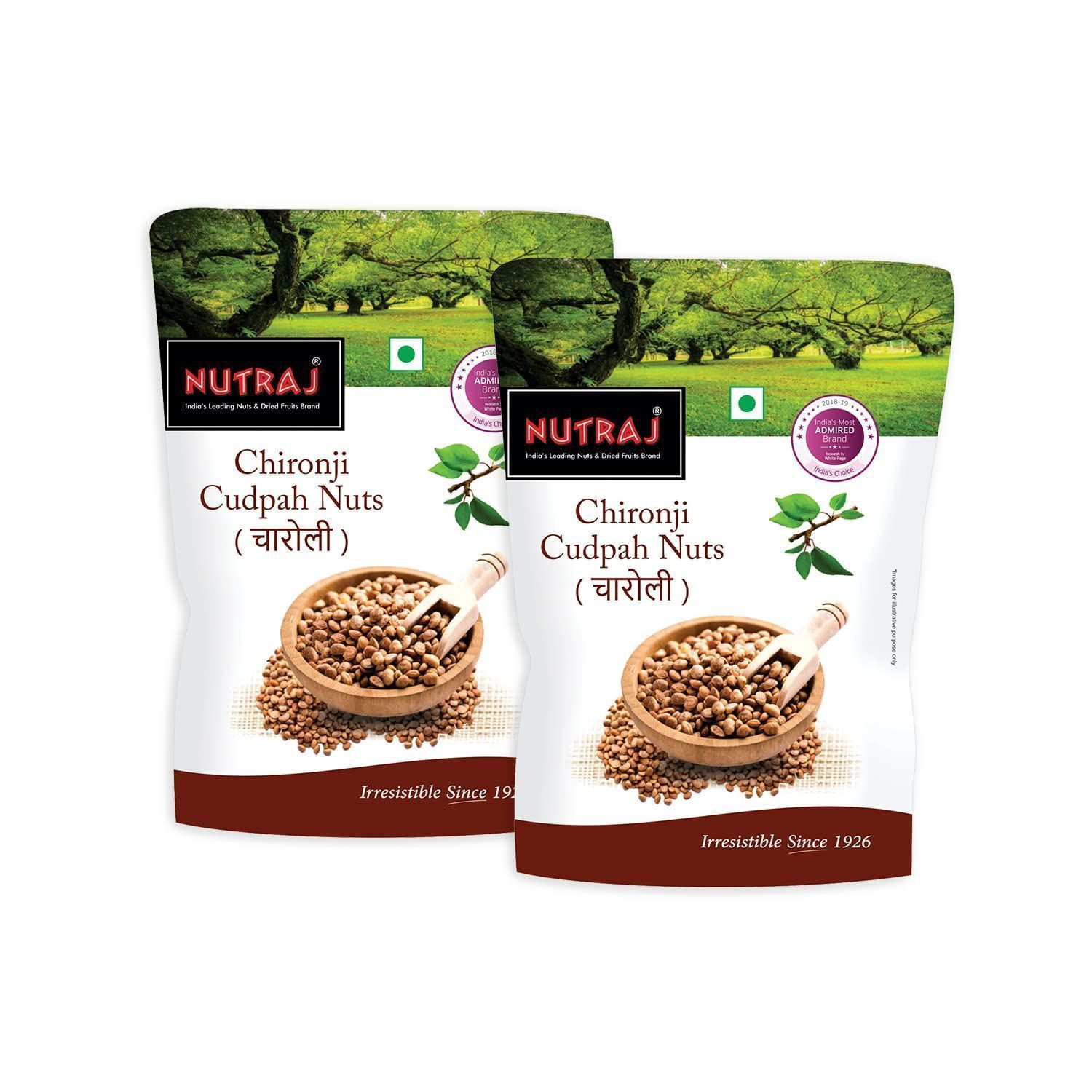 Nutraj Chironji Nuts 100g (100g X 2)