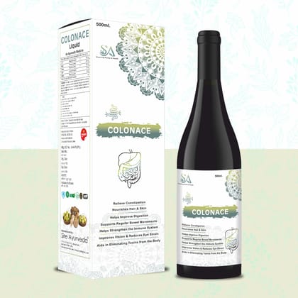 COLONACE(Ayurvedic Syrup to improve digestion, helpful in constipation, 500ml)