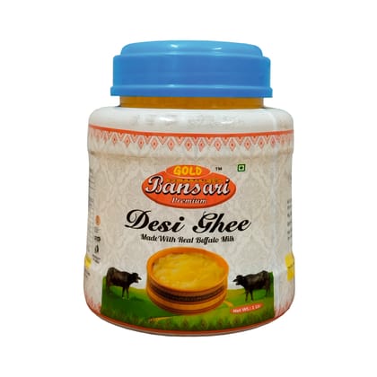 Gold Bansari Premium Pure Desi buffalo Ghee Better Digestion&Immunity 1 Litre (Pack Of 1) Gold Bansari Premium Pure Desi buffalo Ghee Better Digestion&Immunity 1 Litre (Pack Of 1)