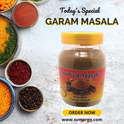 Garam masala /Garam masala powder  |No onion and No garlic | it is the mixture of 18 whole spices | (100Gms)