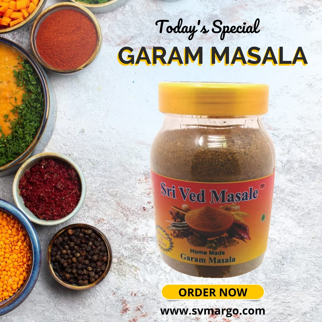 Garam masala /Garam masala powder  |No onion and No garlic | it is the mixture of 18 whole spices | (100Gms)