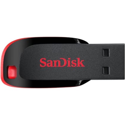 SanDisk Cruzer Blade 64GB USB 2.0 PenDrive (5yr Warranty from Brand)
