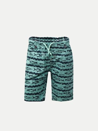 Boys Green Fishery Shorts