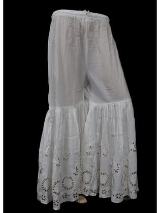 Chicken Sharara Women Fashion Wear Handcrafted Chikankari Chicken Sharara Women Fashion Wear Handcrafted Chikankari