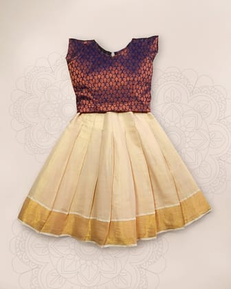 Diya Brocade Traditional Top & Skirt | Ethnic Wear Diya Brocade Traditional Top & Skirt | Ethnic Wear