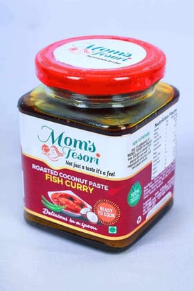 MOMS TESORI ROASTED COCONUT PASTE - FISH CURRY MOMS TESORI ROASTED COCONUT PASTE - FISH CURRY