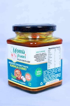 MOMS TESORI ROASTED COCONUT PASTE - KADALA CURRY MOMS TESORI ROASTED COCONUT PASTE - KADALA CURRY