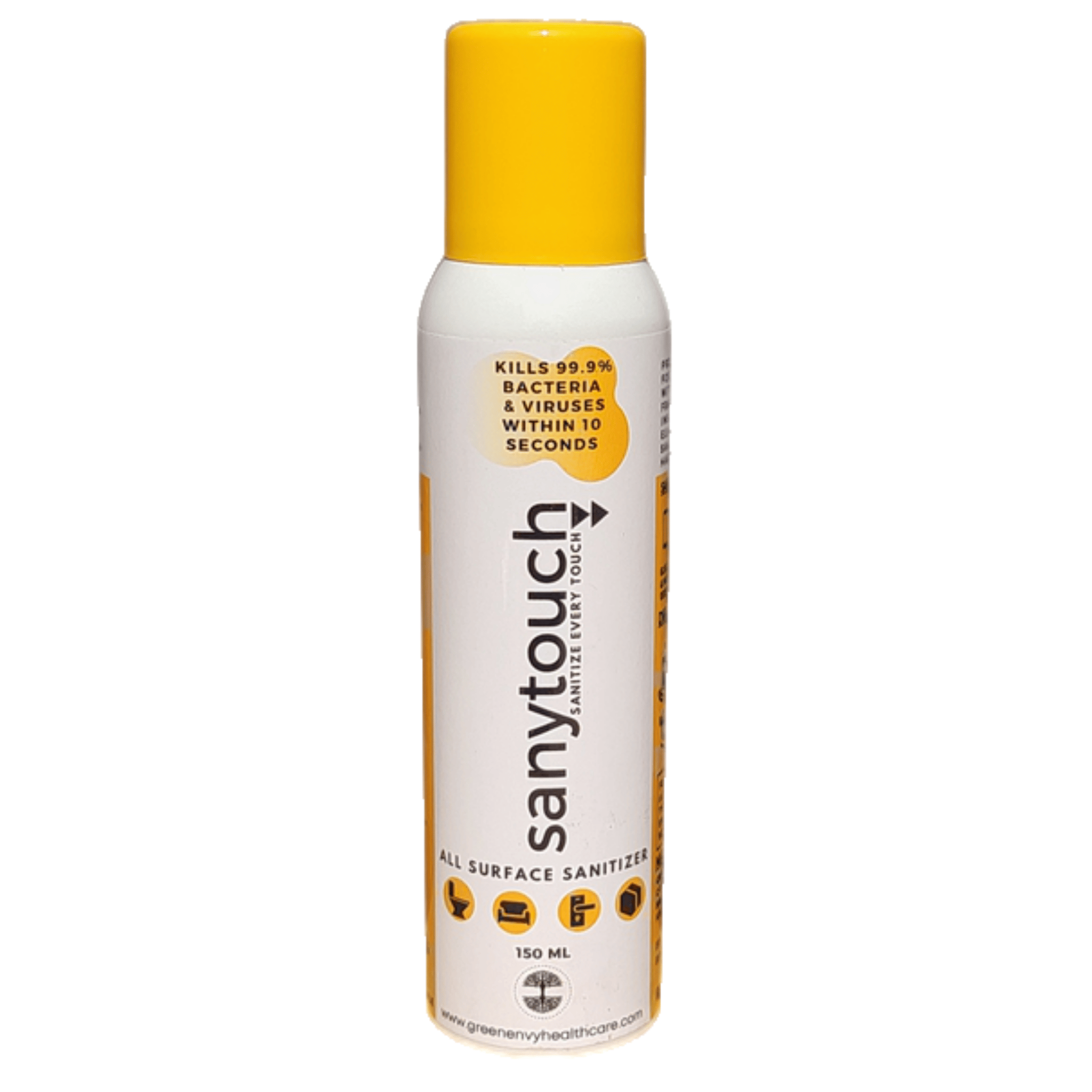 Sanytouch Sanitizer Spray - All surface Disinfectant Spray (150 ml)