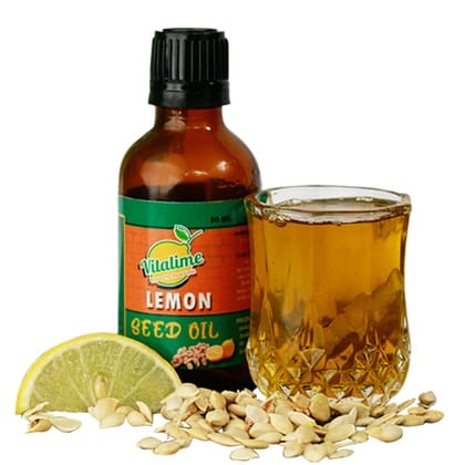 Vitalime Pure Lemon Seed Oil - Natural Skin & Hair Elixir (30ml)