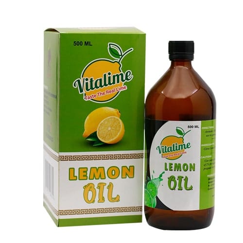 Vitalime Lemon Oil - Pure Essential Oil, 500ml