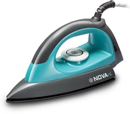 Nova Plus Amaze NI 10 1100 W Dry Iron (Grey & Turquoise) Nova Plus Amaze NI 10 1100 W Dry Iron (Grey & Turquoise)