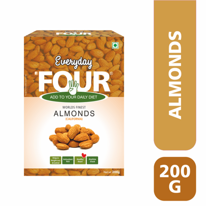 Everyday Four Californian Almonds Badam 200g