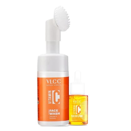 VLCC Glow With Vitamin C Combo ( Facewash 100 ml + Serum 30 ml) Pack of 2 VLCC Glow With Vitamin C Combo ( Facewash 100 ml + Serum 30 ml) Pack of 2