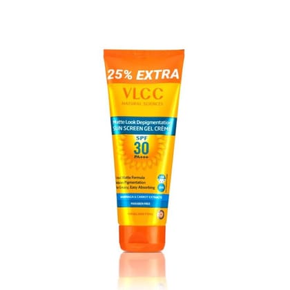 VLCC Matte Look Depigmentation Sunscreen SPF 30 PA+++ Gel creme, Non Greasy, Reduce Pigmentation (125g) VLCC Matte Look Depigmentation Sunscreen SPF 30 PA+++ Gel creme, Non Greasy, Reduce Pigmentation (125g)