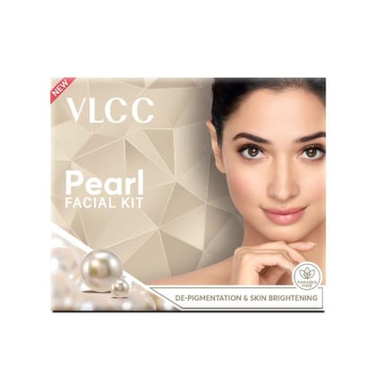 VLCC Pearl Facial Kit for Luminous Skin and A Fairer Complexion (60gm)