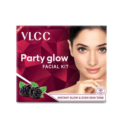 VLCC Party Glow Facial Kit for Instant Glow (60gm) VLCC Party Glow Facial Kit for Instant Glow (60gm)