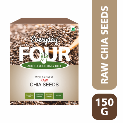 Everyday Four Raw Chia Seeds 150g