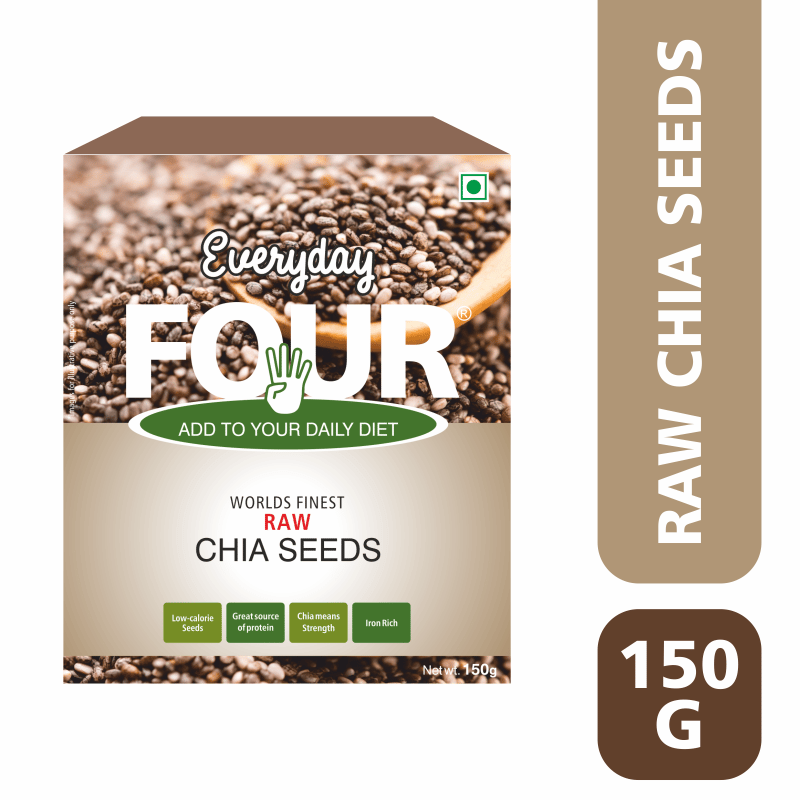 Everyday Four Raw Chia Seeds 150g