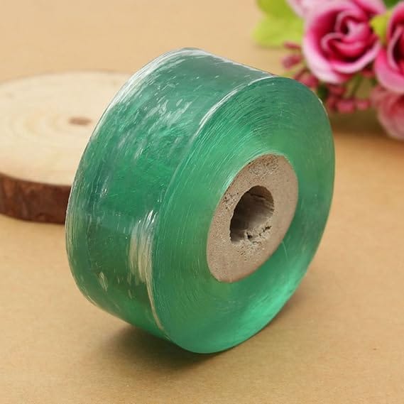 Generic (Unbranded) 100mx2cm Grafting Stretchable Tape Moisture Barrier Plant Repair Clear