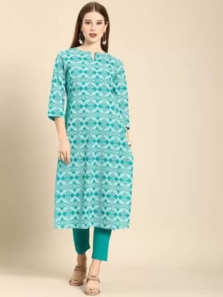 PALANI-HUB  Women Viscose Rayon Kurta and Trousers Set-Blue